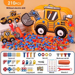 Kids' Electric Screw Tool Box