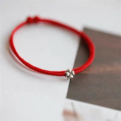 Clover Simple Woven Hand Rope Bracelet