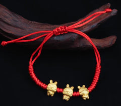 Clover Simple Woven Hand Rope Bracelet