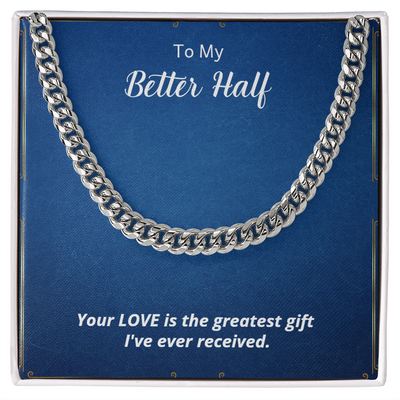 Men's Cuban Link Chain