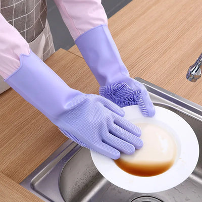 Silicone Dishwashing Magic Gloves